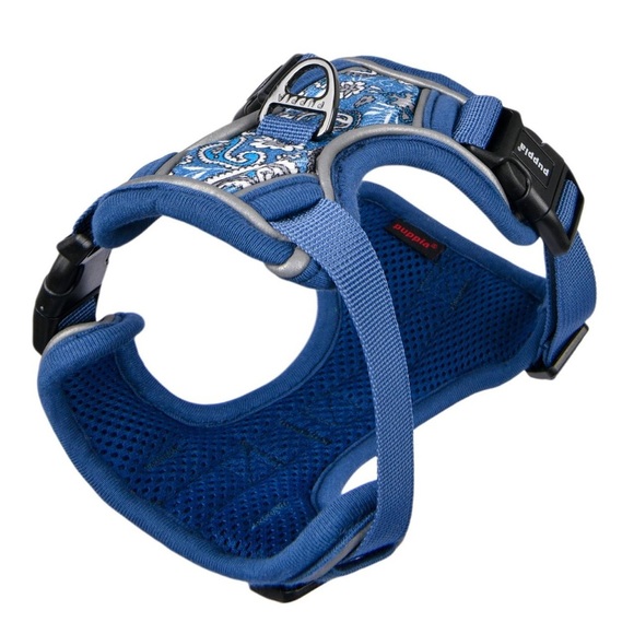 Puppia Navy Blue Dog Harness Puppia Cynthia Harness H - Picture 4 of 9